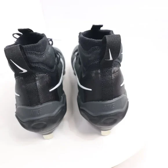 Nike Alpha Huarache NXT Black Metal Baseball Cleats Men's size us 7 - Picture 2 of 9